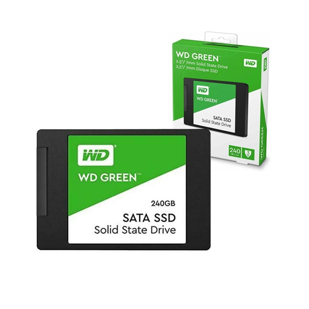 Chronisch Perth Cilia Western Digital WD SSD 240GB SATA3 2.5' Green Internal Unit - Memory SSD -  GeaTech Store