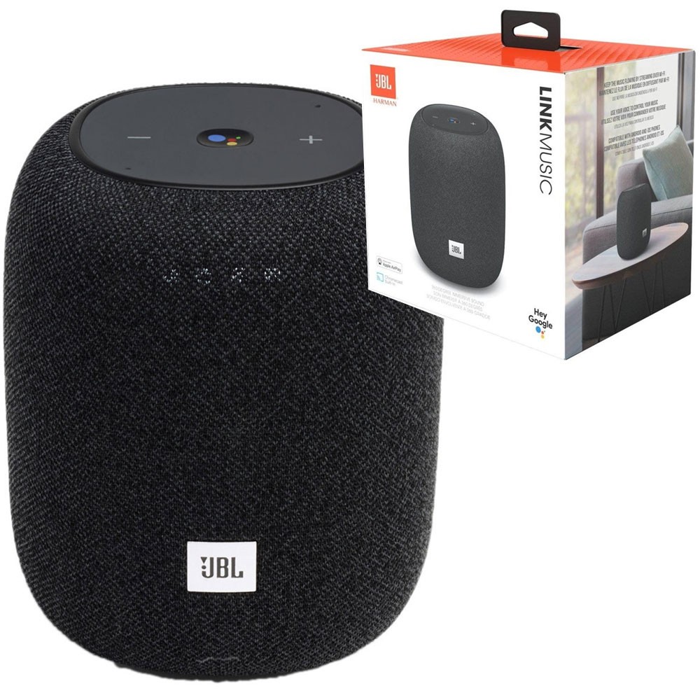 JBL LINK MUSIC Smart Speaker Bluetooth con Google | Nero - Speaker Bluetooth - Store